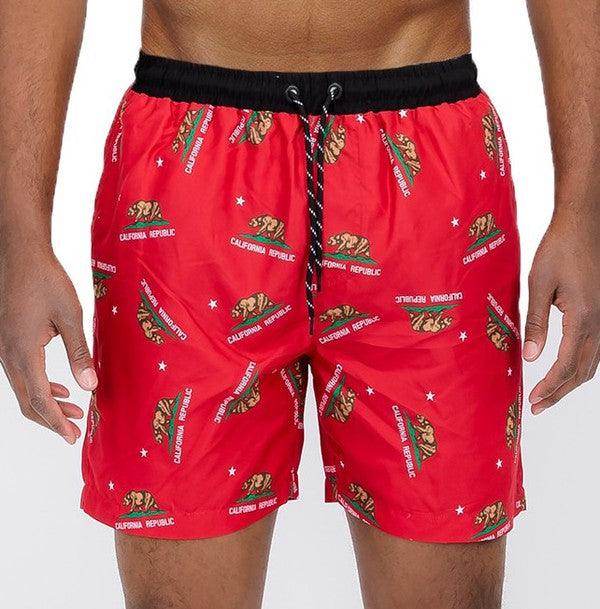 Swimwear - All Cali Swim Shorts - VacationGrabs