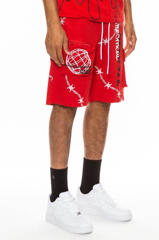 Hype Official Print Shorts - VacationGrabs