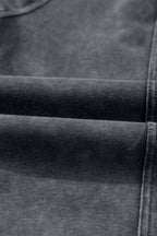 Solid Mineral Wash Jogger Style Pants