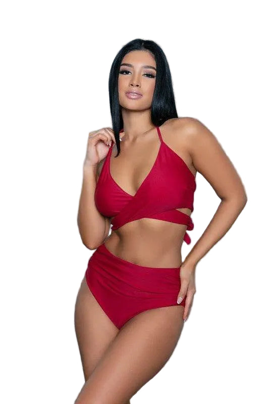 Francesca 2Pc Swimsuit Bikini - VacationGrabs