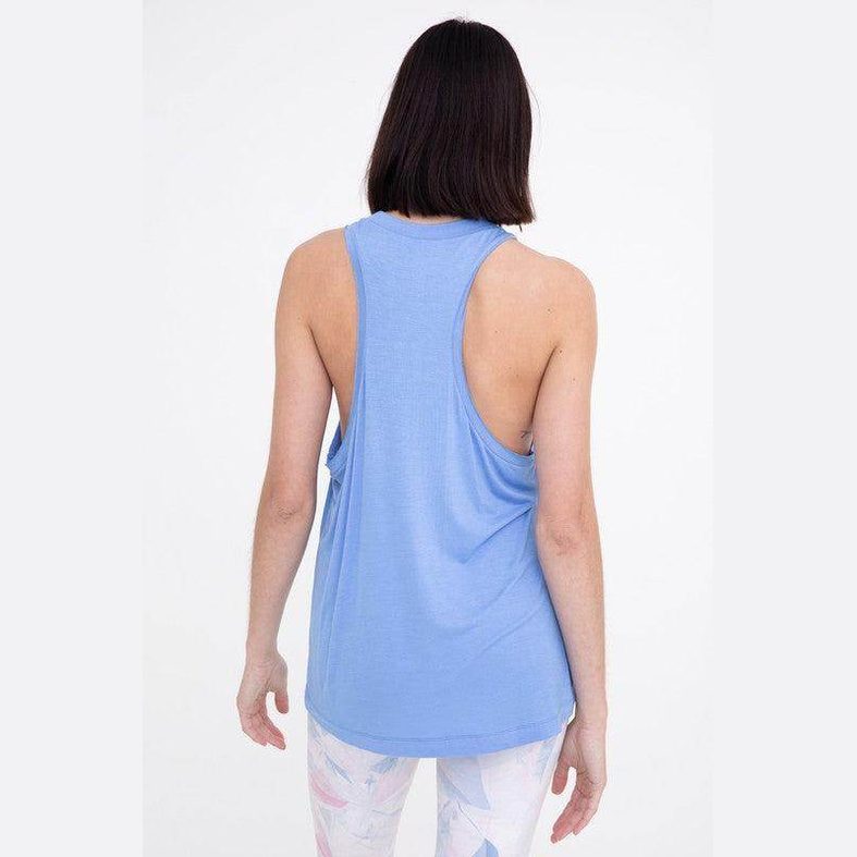 Womens Raw Edge Flow Tank Top - VacationGrabs