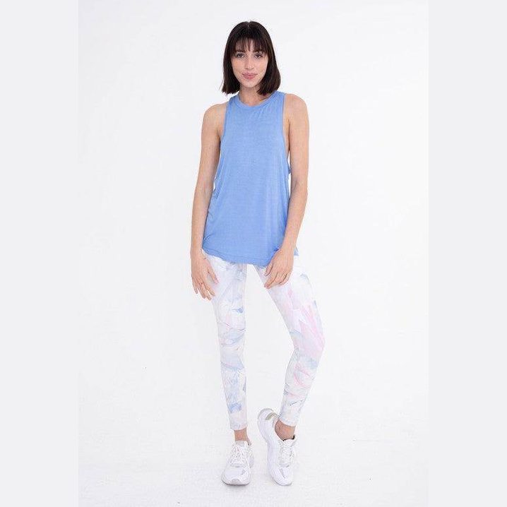 Womens Raw Edge Flow Tank Top - VacationGrabs