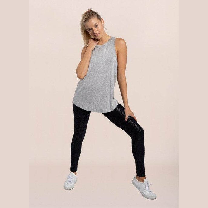 Womens Raw Edge Flow Tank Top - VacationGrabs