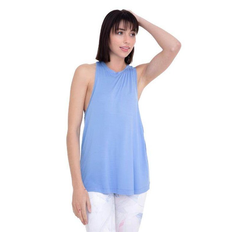 Womens Raw Edge Flow Tank Top - VacationGrabs