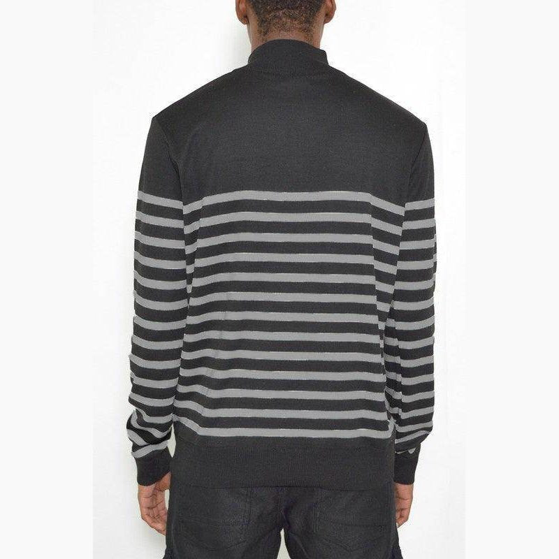 Mens Sweater Quarter Zipper Pullover - VacationGrabs
