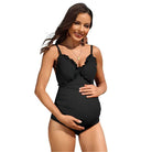 Ruch Floral Maternity Swimsuit Pregnancy Swimwear - VacationGrabs