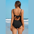 Ruch Floral Maternity Swimsuit Pregnancy Swimwear - VacationGrabs