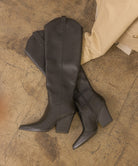 Women's Shoes - BootsOASIS SOCIETY Barcelona - Knee High Western Boots - VacationGrabs