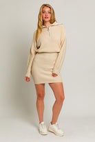 Women's DressesZipper Sweater Dress - VacationGrabs