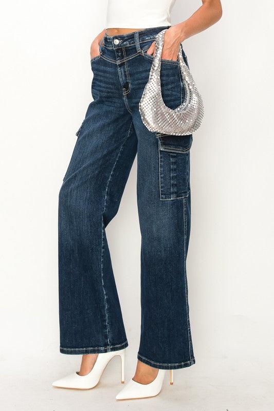 Women's Jeans High Rise Wide Jeans