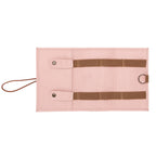 Premium Leather Cable Organizer Travel Pouch