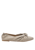 Ballerines élastiquées à détails noués Norma