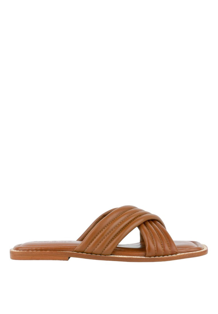 Eura Quilted Leather Flats