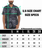 Mens Collared Print Button Down - VacationGrabs