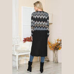 Mixed Tribal Maxi Cardigan Sweater - VacationGrabs