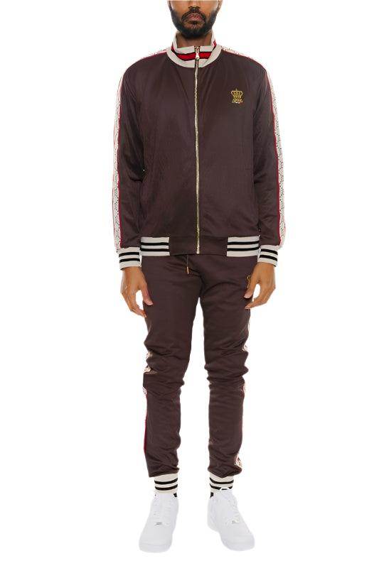 Cc Logo Track Jacket And Pant Set - VacationGrabs