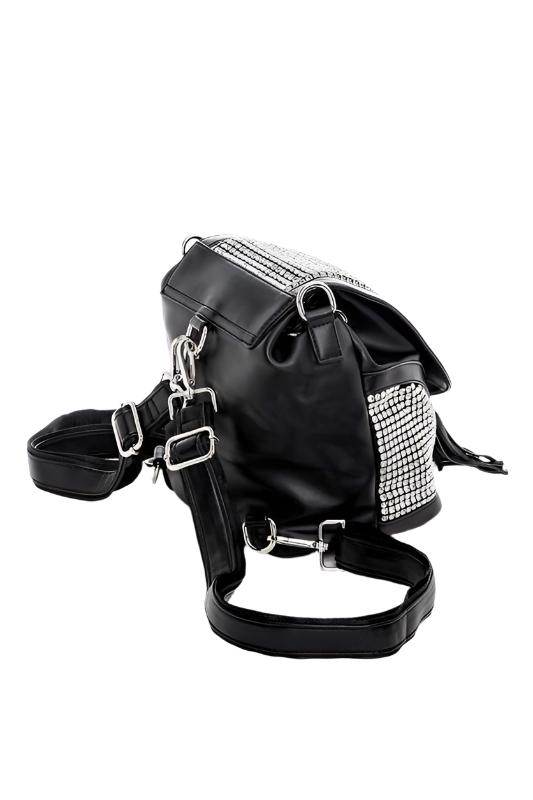 Iconic Rhinestone Convertible Fashion Bag - VacationGrabs