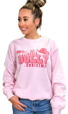 Women's Sweatshirts & HoodiesHave A Holly Dolly Christmas Graphic Sweatshirt - VacationGrabs