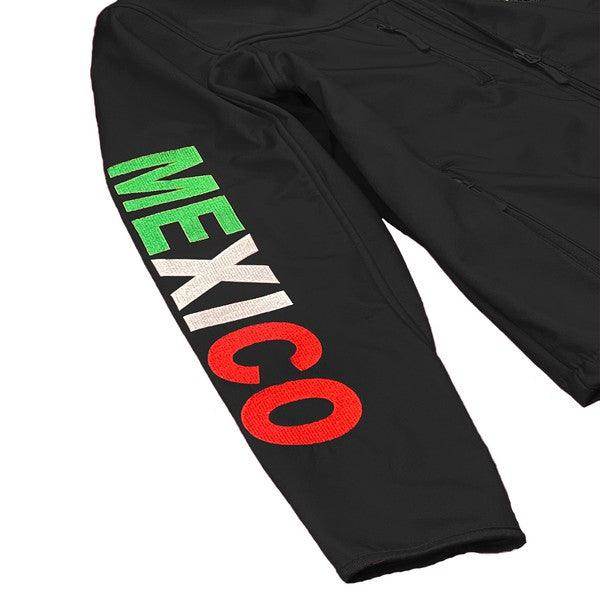 Soccer Mexico Embroidered Jacket - VacationGrabs