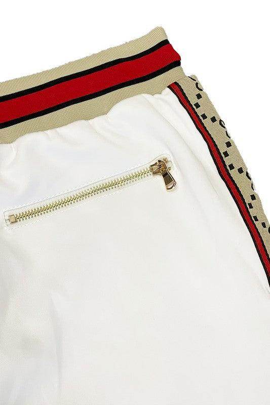 Cc Logo Track Jacket And Pant Set - VacationGrabs