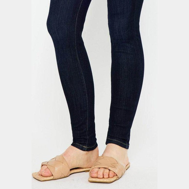 Curvy Fit High Rise Super Skinny Jeans - VacationGrabs
