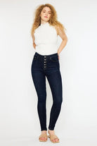 Women's Jeans Curvy Fit High Rise Super Skinny Jeans