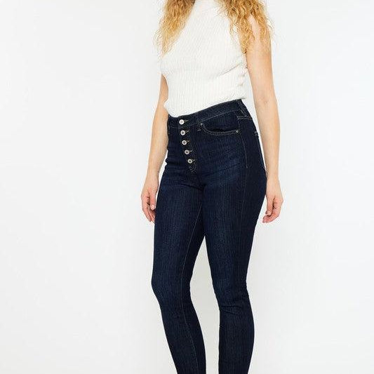 Women's Jeans Curvy Fit High Rise Super Skinny Jeans