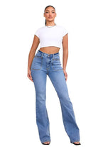 Women's JeansSquare Pocket Bootcut Jeans - VacationGrabs