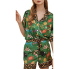 Printed two piece pajama set - VacationGrabs