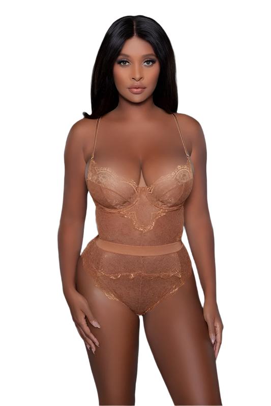 Women's Lingerie SetsDreamy Bettany Lace Bodysuit - VacationGrabs