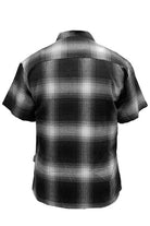 Mens Plaid Short Sleeve Flannel - VacationGrabs