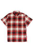 Mens Plaid Short Sleeve Flannel - VacationGrabs