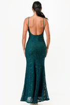 Women's DressesOpen Back Lace Mermaid Dress Maxi - VacationGrabs