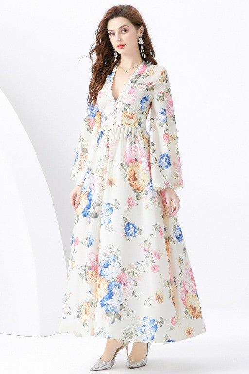 {{ product.product_type }} WOMEN FASHION CHIFFON MAXI DRESS