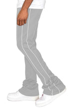 Mens Side Pipe Stacked Flare Pants 6 Colors - VacationGrabs