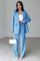 Women's Outfits & SetsWomen's Blazer and Pants Set - VacationGrabs