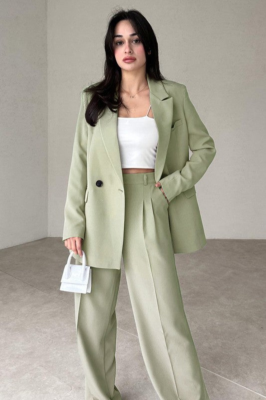 Women's Outfits & SetsWomen's Blazer and Pants Set - VacationGrabs