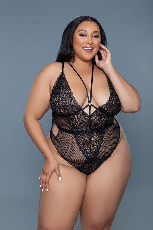 Womens Plus Size Elise Camisole Bodysuit - VacationGrabs