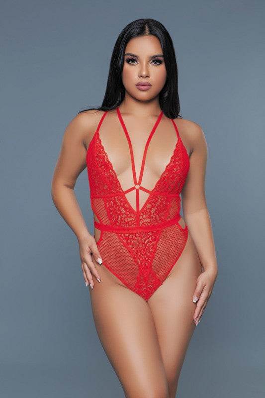 Womens Plus Size Elise Camisole Bodysuit - VacationGrabs