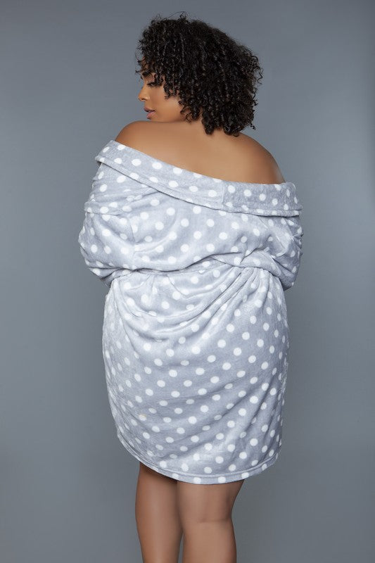 Women's Sleepwear/LoungewearSleepwear Womens Kaylee Robe Polka Dot - VacationGrabs