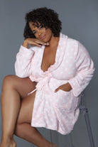 Women's Sleepwear/LoungewearSleepwear Womens Kaylee Robe Polka Dot - VacationGrabs