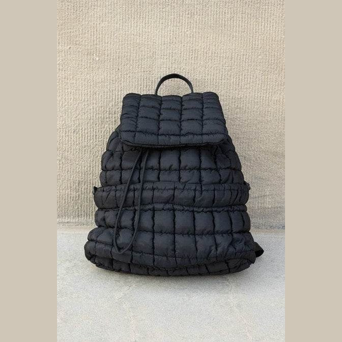 Stevie Quilted Puffer Backpacks - VacationGrabs