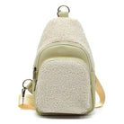 Terry Fur Sling Bag Backpack - VacationGrabs