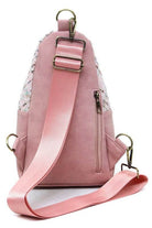 Colorful Tweed Sling Bag Backpacks - VacationGrabs