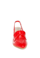 Voisin Slingback Loafer Sandals - VacationGrabs