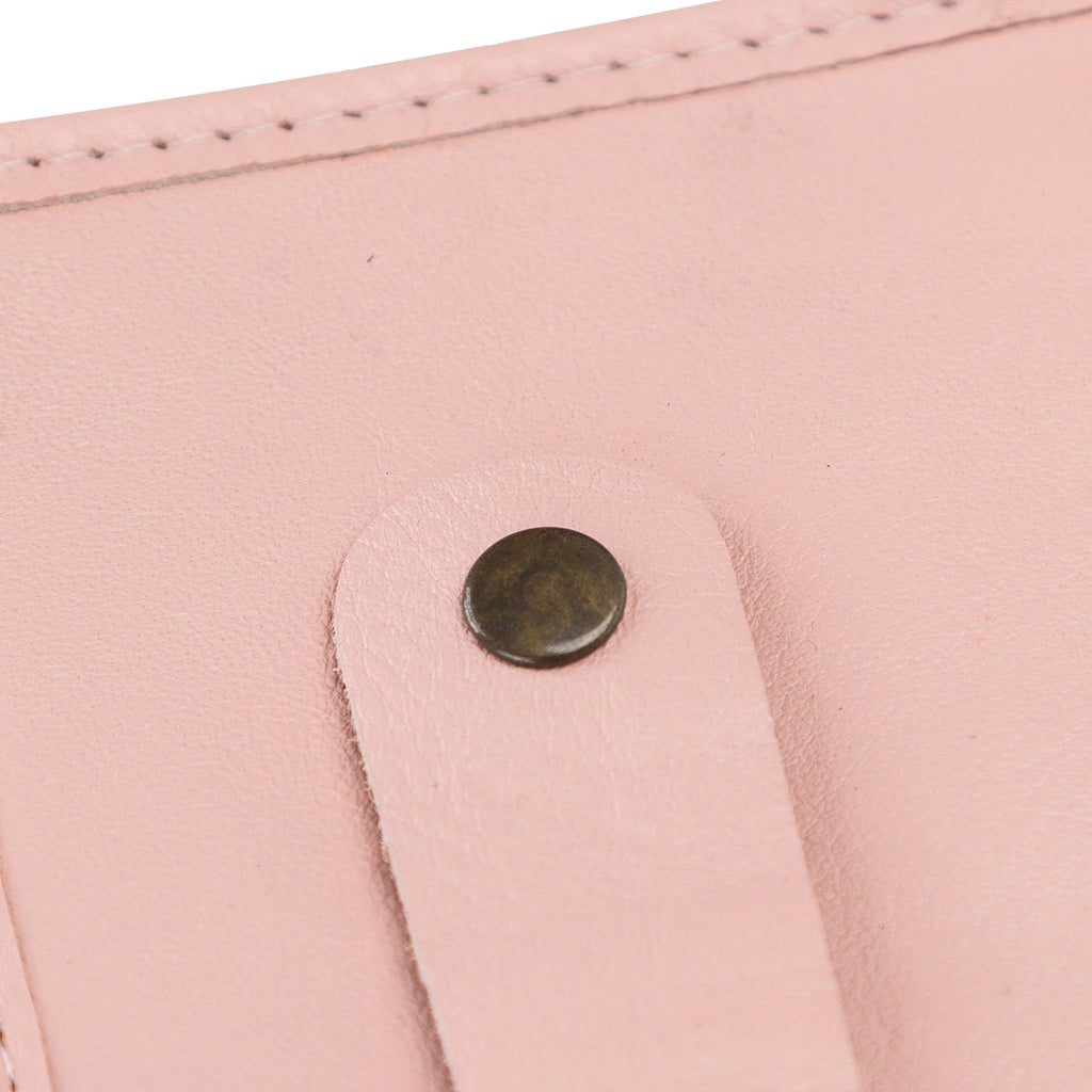 Premium Leather Cable Organizer Travel Pouch