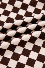 Checker Top and Pants Set