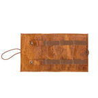 Premium Leather Cable Organizer Travel Pouch