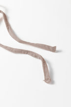 Mineral Wash Reverse Seam Drawstring Elastic Waist Pants