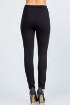 High waist super soft stretch ponte pants